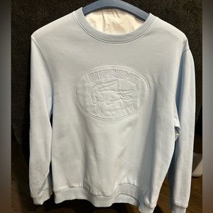 Supreme X Lacoste shirt. work once! large